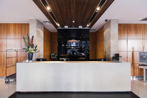 Majestic Roof Garden Hotel, Reception