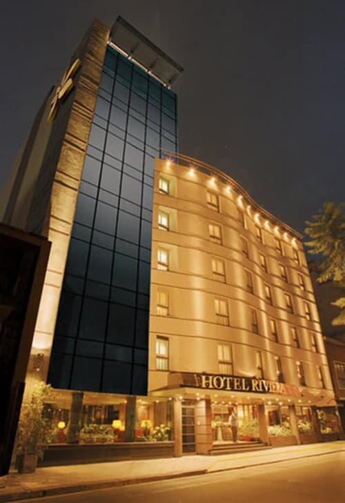 Hotel Solans Riviera, Front of property - evening/night