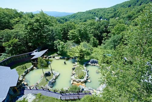 Niseko Grand Hotel, Aerial view