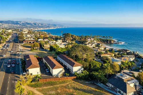 Crescent Bay Inn, Aerial view