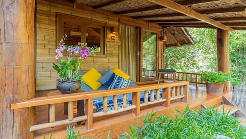 Pai Village Boutique Resort, Living area
