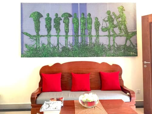 River and Villa, Lobby sitting area