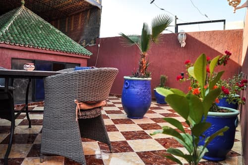 Riad Fatouma, Terrace/patio