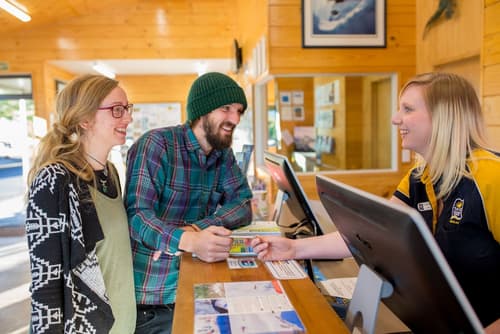 Fox Glacier TOP 10 Holiday Park & Motels, Reception