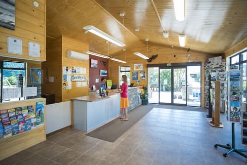 Fox Glacier TOP 10 Holiday Park & Motels, Check-in/check-out kiosk