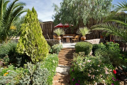 Bahnhof Hotel Aus, Garden view