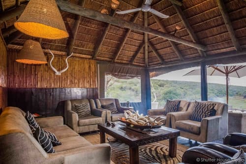 Safari Lodge - Amakhala Game Reserve, Lobby lounge