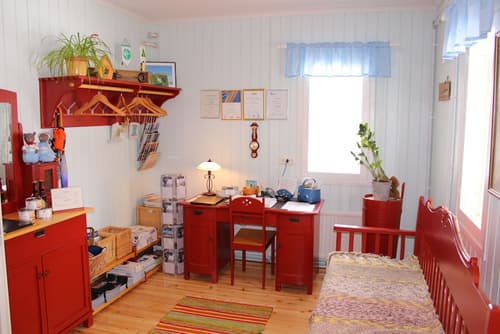 Lomamokkila, Interior entrance