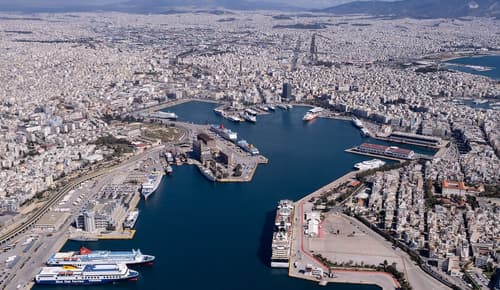 Mitsis N'U Piraeus Port, View from room