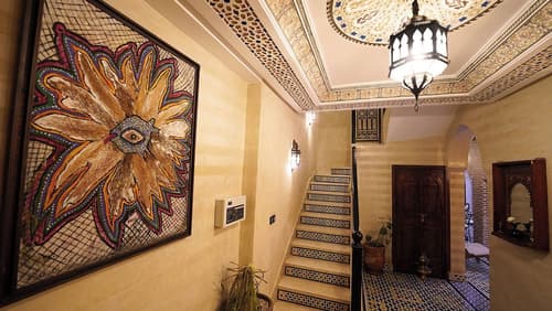 Touhfa Kasbah Marrakech, Interior entrance