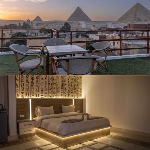 Narmer Pyramids View, Room