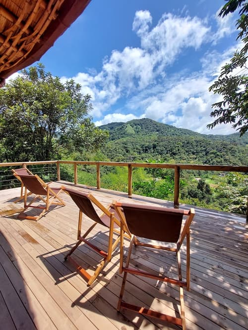 Aracari Ecolodge, Living area