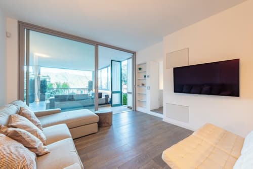 Sea View Terrace In Santa Margherita, Living area