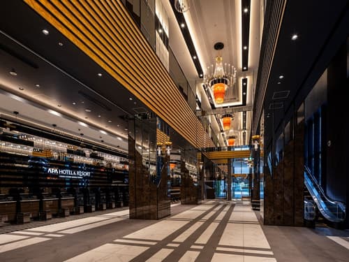 APA Hotel & Resort Osaka Namba Ekimae Tower, Reception