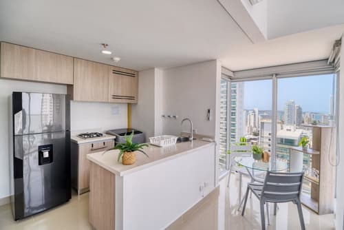 Home Beach MagnoLoft, Private kitchen