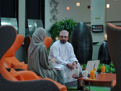 Golden Tulip Muscat, Lobby