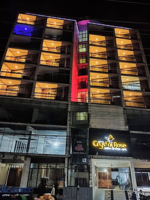 Crystal Rose Sylhet, Front of property