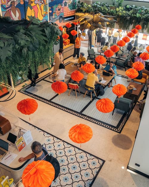 Lub d Bangkok Chinatown, Lobby