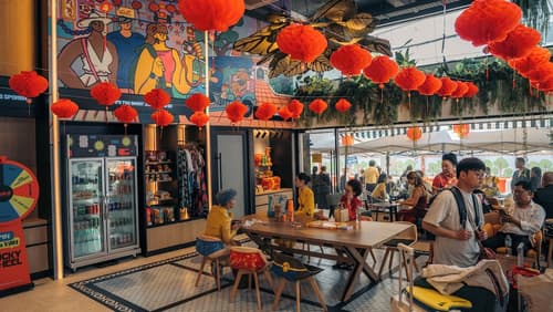 Lub d Bangkok Chinatown, Lobby