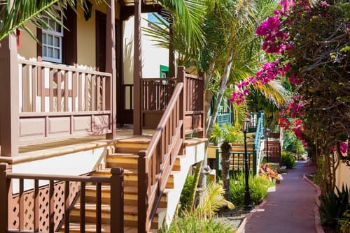 Apartamentos Oasis San Antonio, Interior entrance