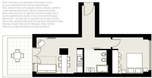 Lisbon Serviced Apartments - Liberdade, Floor plan