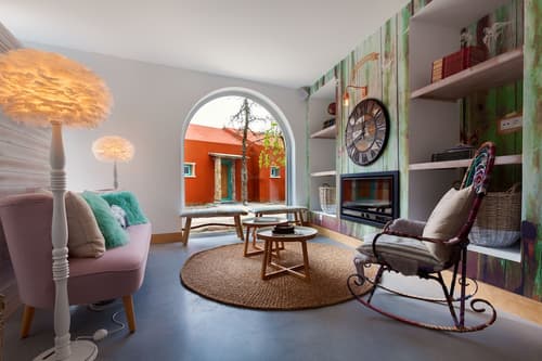 Luz Charming Houses, Lobby sitting area