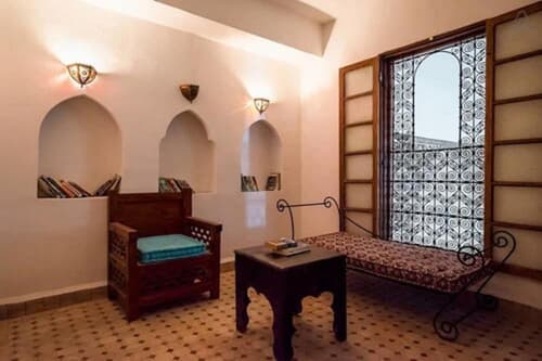 Riad Jamaï, Lobby sitting area