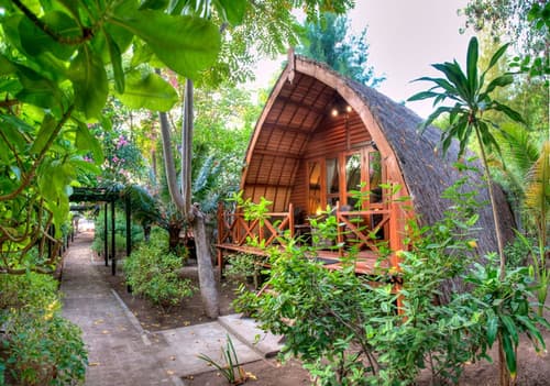 Manta Dive Resort Gili Air, View from room