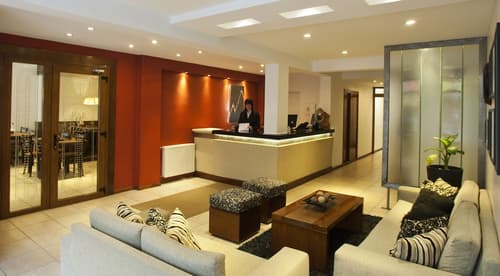 Hotel De Los Andes, Check-in/check-out kiosk