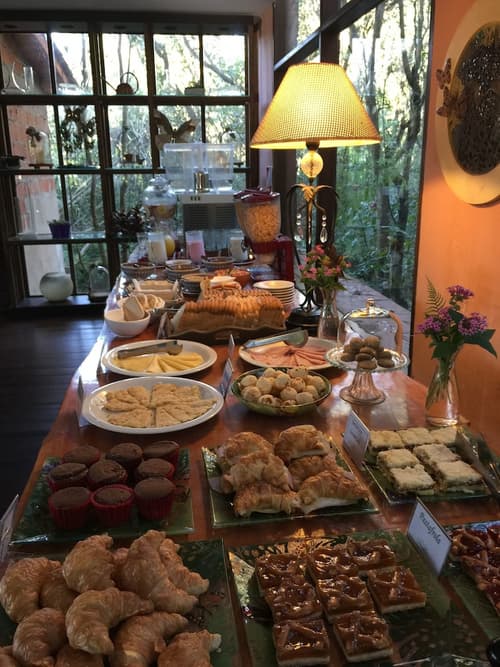 El Pueblito Iguazu, Breakfast area