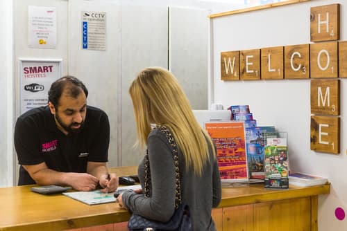 Smart Russell Square Hostel, Reception