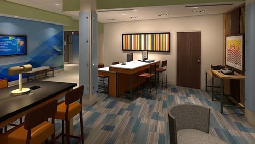 Holiday Inn Express & Suites Tulsa Midtown by IHG, Lobby lounge