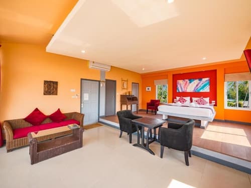 Lemon House apartment, Living area