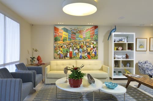 Rede Andrade Express, Lobby sitting area