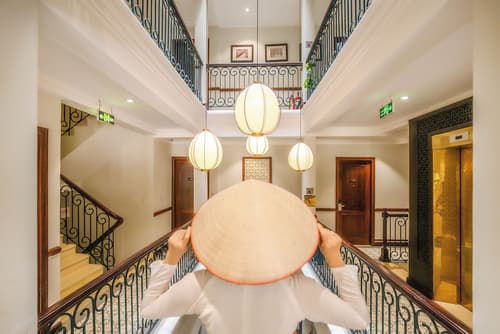 Lantana Boutique Hotel Hoi An, Interior entrance