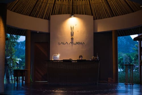 Lala Mukha Tented Resort Khao Yai, Reception