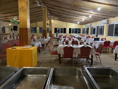 Hotel & Campement du Lac Rose, Breakfast area