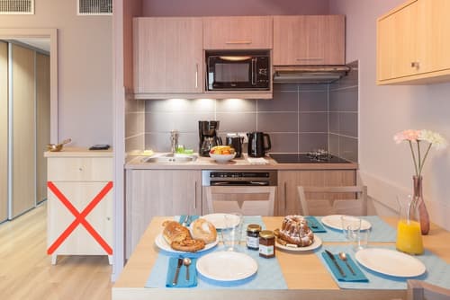 Pierre & Vacances Residence La Petite Venise, Private kitchen