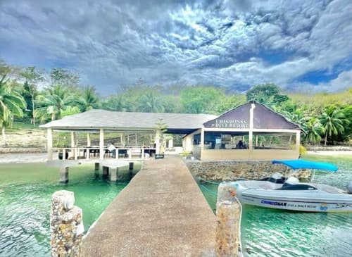 Chindonan Dive and Beach Resort, Front of property