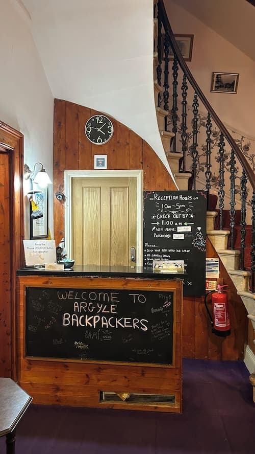 Argyle Backpackers, Reception