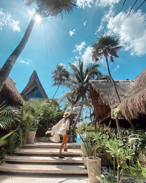 Ahau Tulum, Interior entrance