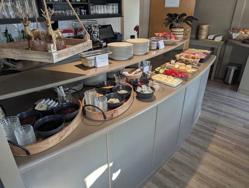 Pension Margarete, Breakfast buffet