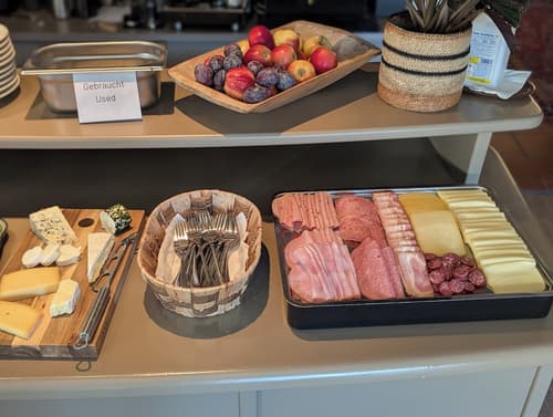 Pension Margarete, Breakfast buffet