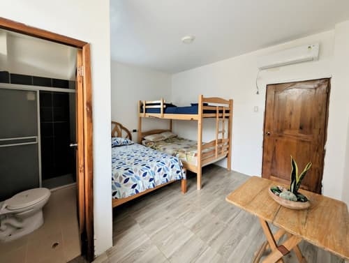 Cali hotel in Montanita beach, Room