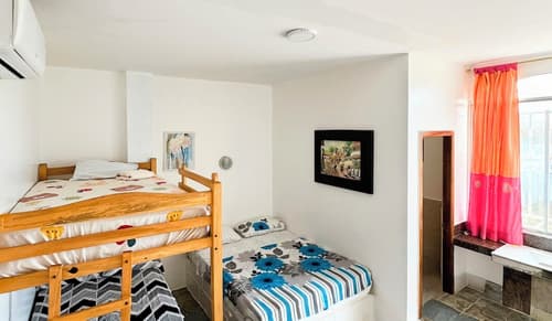 Cali hotel in Montanita beach, Room