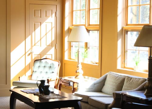 Auberge des 3 Canards, Lobby sitting area