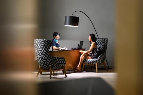 Akrathos Beach Hotel, Lobby