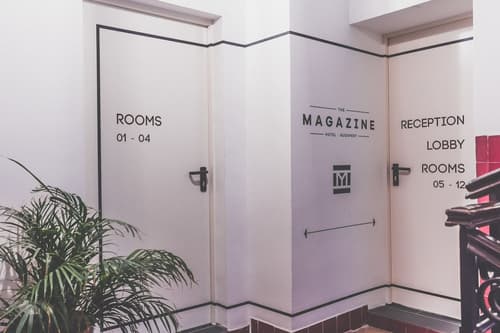 The Magazine Hotel, Lobby