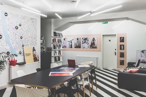 The Magazine Hotel, Lobby sitting area