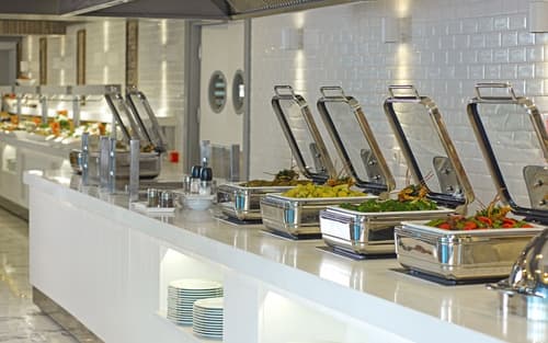 Kaptan Hotel, Buffet